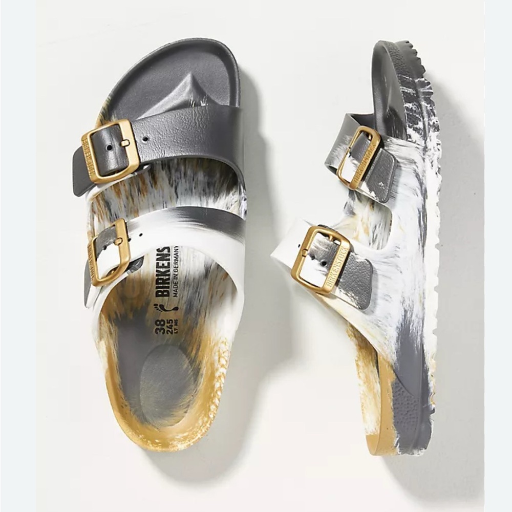 Birkenstock Women’s Metallic EVA Arizonas